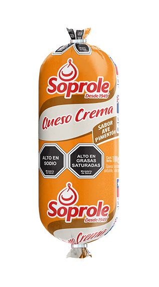 Queso Crema Sabor Ave Pimenton 100 gr